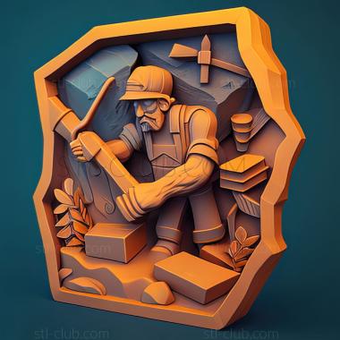 3D модель St Idle Miner Tycoon игра (STL)